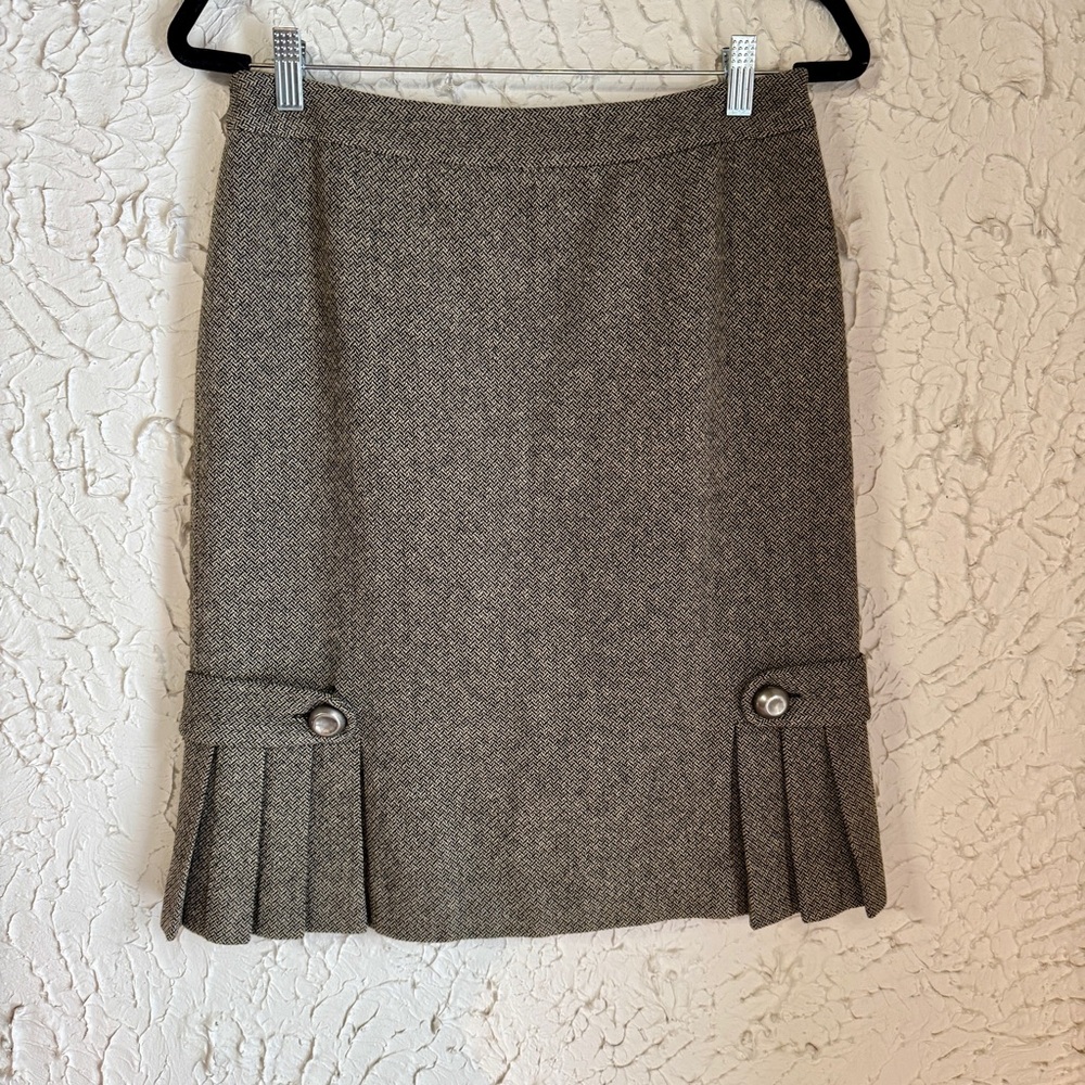 Banana Republic Gray Pencil Skirt